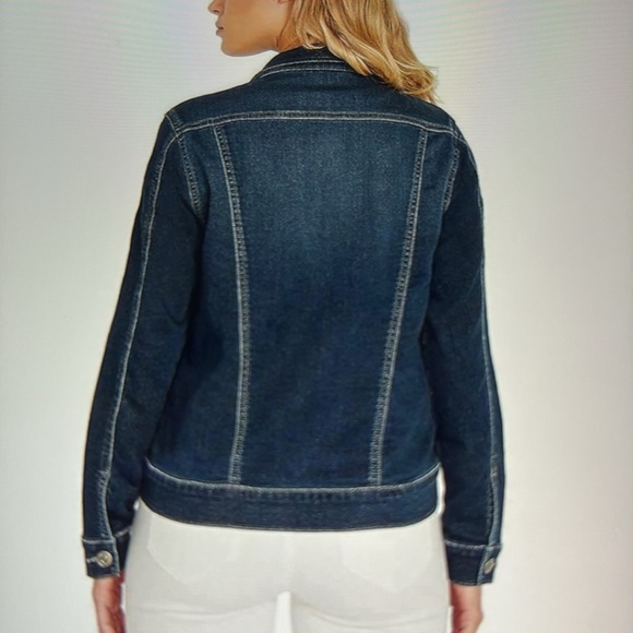 Buffalo Davis Bitton Knit Denim Jacket Size Medium - Picture 2 of 8